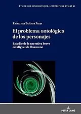 Fester Einband El problema ontológico de los personajes von Katarzyna Parys