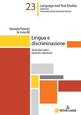 Fester Einband Lingua e discriminazione von 