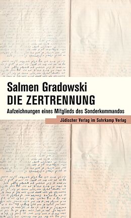 E-Book (epub) Die Zertrennung von Salmen Gradowski