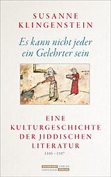 E-Book (epub) Es kann nicht jeder ein Gelehrter sein von Susanne Klingenstein
