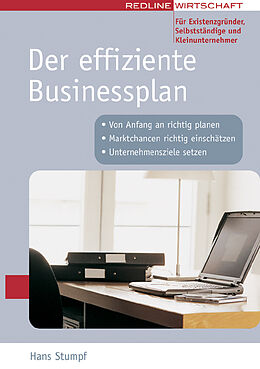 Kartonierter Einband Der effiziente Businessplan von Hans Stumpf