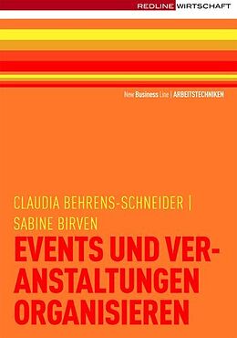 Kartonierter Einband Events und Veranstaltungen organisieren von Claudia Behrens-Schneider