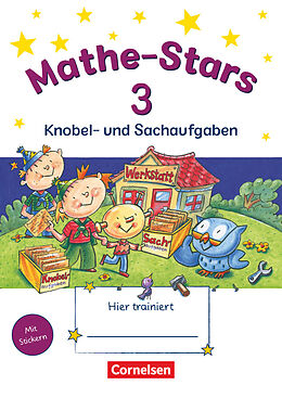 Kartonierter Einband Mathe-Stars - Knobel- und Sachaufgaben - 3. Schuljahr von Werner Hatt, Elisabeth Plankl, Ursula Kobr