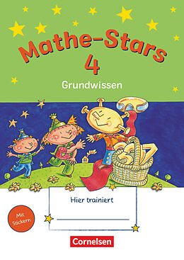 Geheftet Mathe-Stars - Grundwissen - 4. Schuljahr von Beatrix Pütz, Ursula Kobr, Werner Hatt