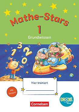 Kartonierter Einband Mathe-Stars - Grundwissen - BOOKii-Ausgabe - 1. Schuljahr von Ursula Kobr, Werner Hatt, Beatrix Pütz