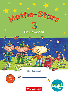 Kartonierter Einband Mathe-Stars - Grundwissen - BOOKii-Ausgabe - 3. Schuljahr von Ursula Kobr, Werner Hatt, Beatrix Pütz