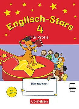 Kartonierter Einband Englisch-Stars - Allgemeine Ausgabe - 4. Schuljahr von Jasmin Brune, Daniela Elsner, Stefanie Gleixner-Weyrauch