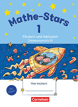 Kartonierter Einband Mathe-Stars - Fördern und Inklusion - 1. Schuljahr von Birgit Schlabitz