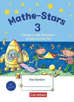 Kartonierter Einband Mathe-Stars - Fördern und Inklusion - 3. Schuljahr von Birgit Schlabitz