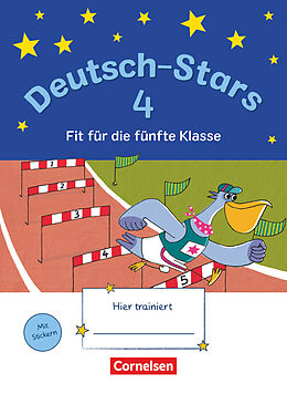 Kartonierter Einband Deutsch-Stars - Allgemeine Ausgabe - 4. Schuljahr von Ursula von Kuester, Olga Brinster, Kornelia Winkelmeyr