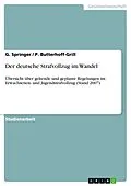 E-Book (epub) Der deutsche Strafvollzug im Wandel von G. Springer, P. Butterhoff-Grill