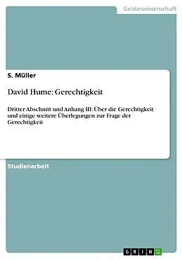 E-Book (epub) David Hume: Gerechtigkeit von S. Müller