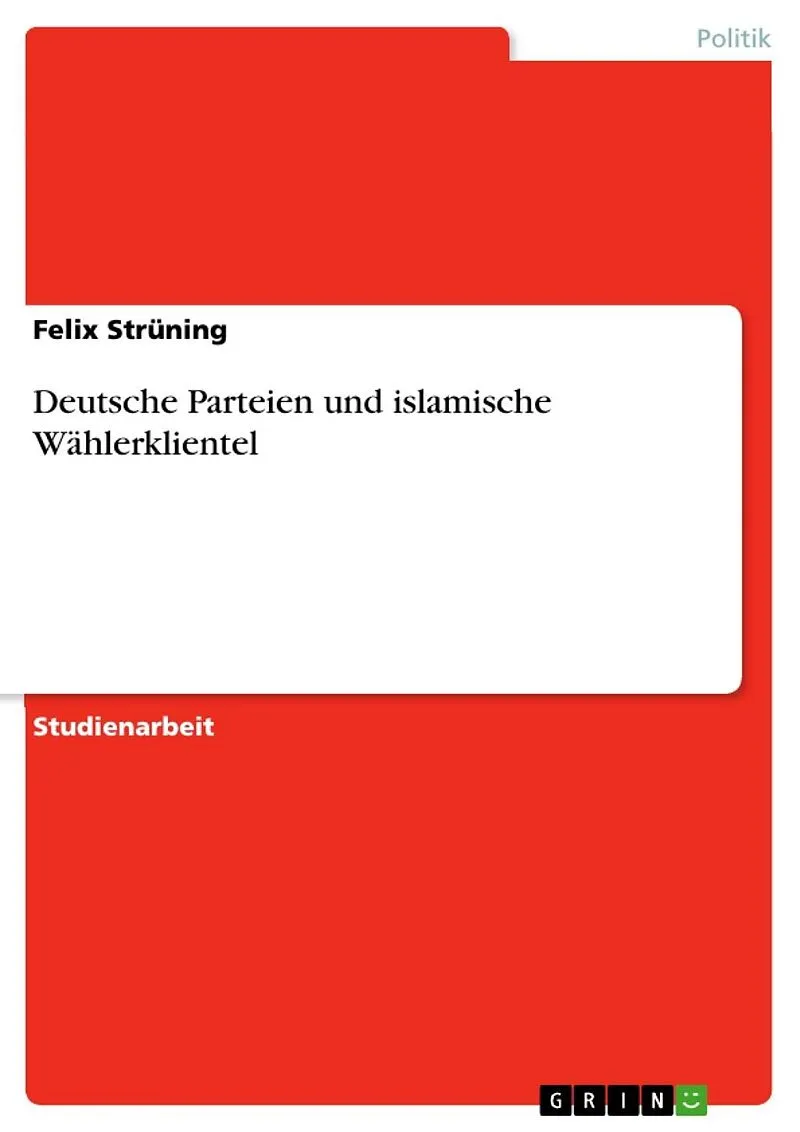Deutsche Parteien und islamische Wählerklientel