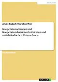 E-Book (epub) Kooperationschancen und Kooperationsbarrieren bei kleinen und mittelständischen Unternehmen von André Kubach, Caroline Thor
