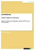 E-Book (epub) Trade Surplus in Germany von Jens Hillebrand