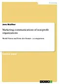 E-Book (pdf) Marketing communications of non-profit organizations von Jens Walther