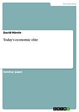 eBook (epub) Today's economic elite de David Hörnle