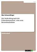 E-Book (epub) Der Strafvollzug nach der Föderalismusrefom - eine erste Bestandsaufnahme von Max Schwerdtfeger