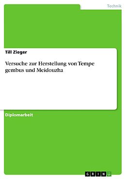E-Book (pdf) Versuche zur Herstellung von Tempe gembus und Meidouzha von Till Zieger