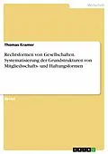 E-Book (epub) Rechtsformen von Thomas Kramer