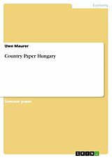 eBook (epub) Country Paper Hungary de Uwe Maurer