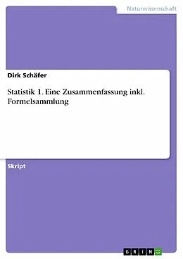 E-Book (epub) Statistik 1 von Dirk Schäfer