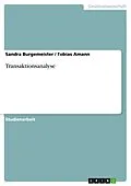E-Book (epub) Transaktionsanalyse von Sandra Burgemeister, Tobias Amann