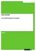 E-Book (epub) Grundlehrgang Frontpage von Uwe Schmidt