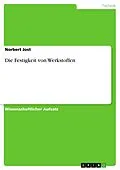 E-Book (epub) Die Festigkeit von Werkstoffen von Norbert Jost