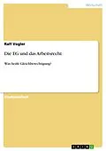 E-Book (epub) Die EG und das Arbeitsrecht von Ralf Vogler