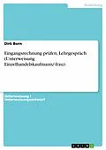 E-Book (pdf) Eingangsrechnung prüfen, Lehrgespräch (Unterweisung Einzelhandelskaufmann/-frau) von Dirk Born