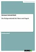 E-Book (epub) Die Religionskritik bei Marx und Engels von Hermann Schmidt-Nohl