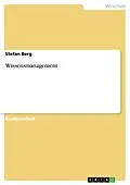 E-Book (epub) Wissensmanagement von Stefan Berg