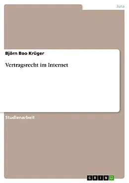 E-Book (pdf) Vertragsrecht im Internet von Björn Boo Krüger