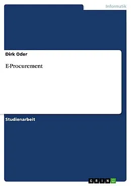 E-Book (pdf) E-Procurement von Dirk Oder