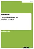 E-Book (pdf) Teilnahmemotivation von Ausdauersportlern von Jörg Hagenah