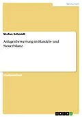 E-Book (epub) Anlagenbewertung in Handels- und Steuerbilanz von Stefan Schmidt