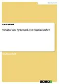 E-Book (epub) Struktur und Systematik von Staatsausgaben von Kai Eickhof