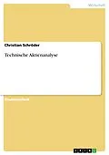E-Book (pdf) Technische Aktienanalyse von Christian Schröder