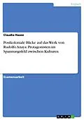 E-Book (epub) Postkoloniale Blicke auf das Werk von Rudolfo Anaya: Protagonisten im Spannungsfeld zwischen Kulturen von Claudia Haase