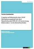 E-Book (pdf) Umgang und Abmanteln eines 20 kV Mittelspannungskabel mit dem Mantelschneider WM 20.1 (Unterweisung Elektroniker / -in für Betriebstechnik) von Torsten Aulenbacher