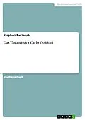 E-Book (epub) Das Theater des Carlo Goldoni von Stephan Burianek