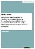 E-Book (epub) Ehrenamtliches Engagement in Wohlfahrtsverbänden - Kritische Bestandsaufnahme mit Blick auf die Zusammenarbeit von Haupt- und Ehrenamtlichen und die Strukuren der Förderung von Barbara Lochner