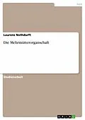 E-Book (pdf) Die Mehrmütterorganschaft von Laurens Nothdurft