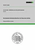 E-Book (pdf) Die deutsche Rechtschreibreform im Fokus der Juristen von Gerald G. Sander