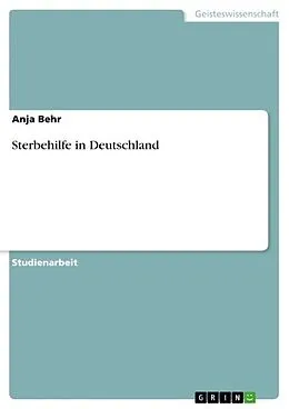 E-Book (pdf) Sterbehilfe in Deutschland von Anja Behr