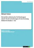 E-Book (epub) Herstellen elektrischer Verbindungen durch Steckvorrichtungen (Unterweisung Elektrotechniker / -in) von Michael Tetzner