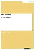E-Book (pdf) German REITs von Felix Leuschner