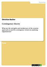 eBook (pdf) Contingency theory de Christian Bacher