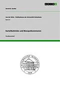 E-Book (epub) Kartellbehörden und Monopolkommission von Gerald G. Sander